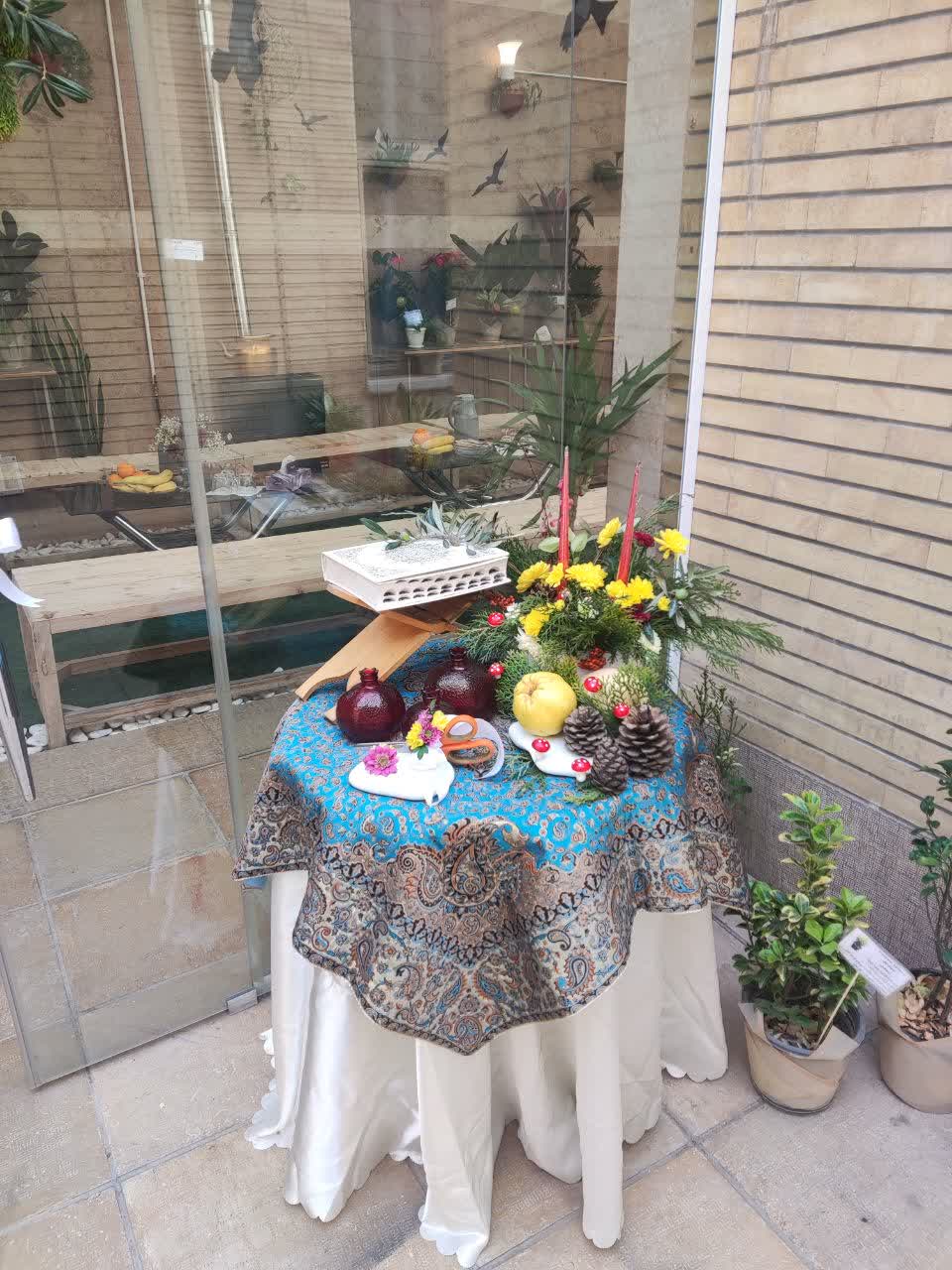 افتتاح  گلخانه پژوهشسرای خیام